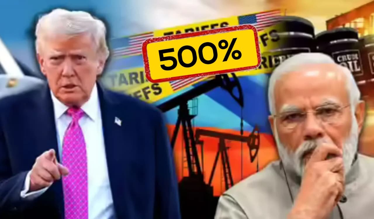 রাশিয়ার তেল কেনায় ভারতের উপর ৫০% শুল্ক